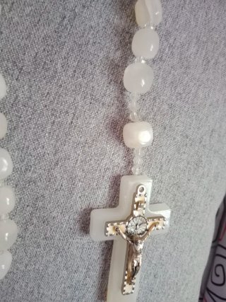 Rosario grande con cruz de Jesús