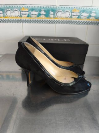 Zapatos de piel Cuple negros