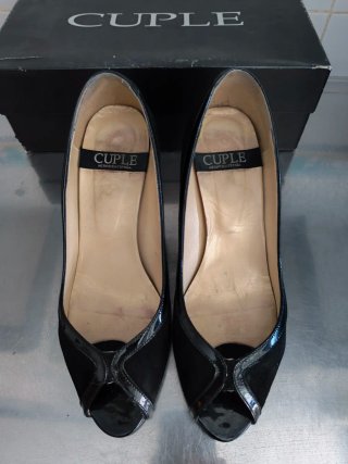 Zapatos de piel Cuple negros