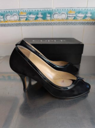 Zapatos de piel Cuple negros