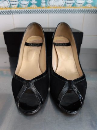 Zapatos de piel Cuple negros