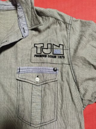 Camisa Hombre Gris Talla XXL