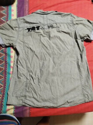 Camisa Hombre Gris Talla XXL