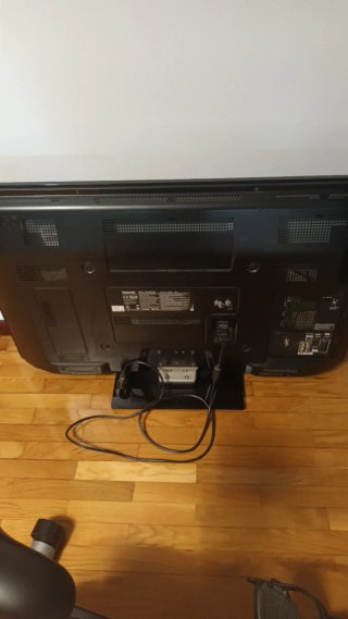 Televisión Panasonic Negra