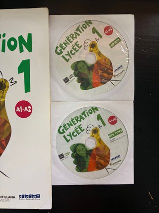 GENERATION LYCEE A1/A2 ELEVE+CD+DVD