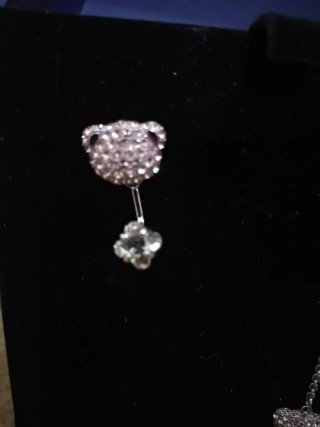 Pendientes Swarovski Plata