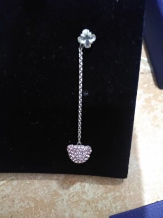 Pendientes Swarovski Plata