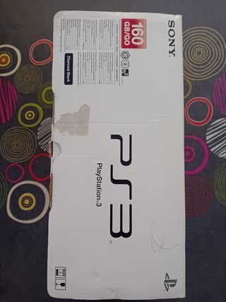 Consola PS3 en Caja