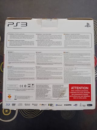 Consola PS3 en Caja