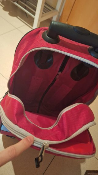 Maleta trolley deportiva CHAMOE roja