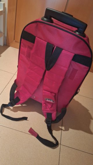 Maleta trolley deportiva CHAMOE roja