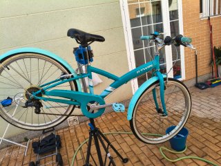 Bicicleta Btwin Azul