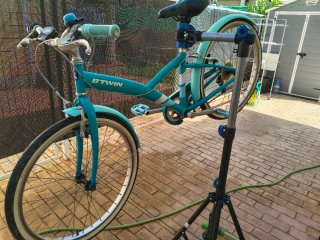 Bicicleta Btwin Azul