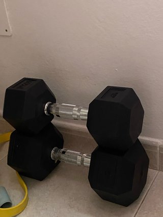 Set Mancuernas Crivit 15 y 10 kg