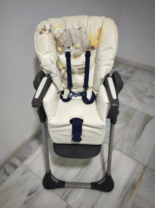 Silla de comer para bebé con estampado