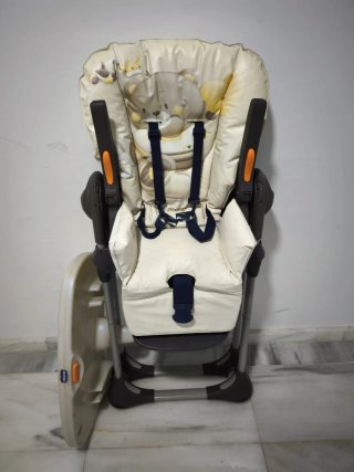 Silla de comer para bebé con estampado