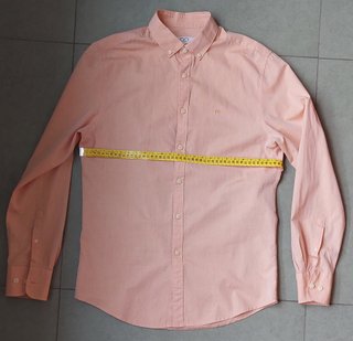 Camisa Milano Hombre Talla M Naranja