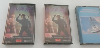 Lote de 5 Cassettes de Rock: Queen, Dire Straits