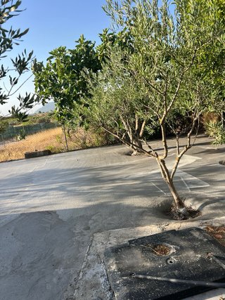 Hormigon impreso y fratasado