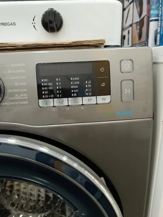 Lavadora Samsung 8kg Eco Bubble Carga Frontal