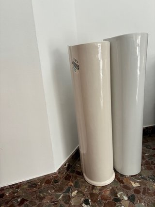 2 Lavabos Porcelana Blancos