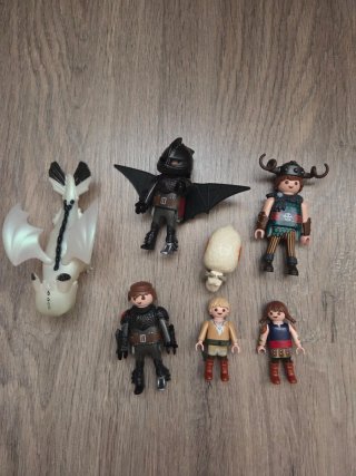 Playmobil Dragones 9459 y 70037 + Accesorios