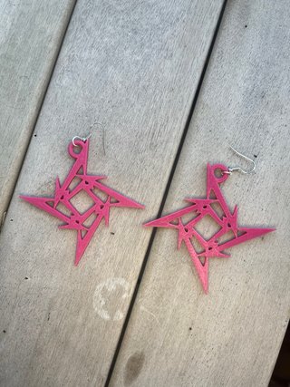 Pendientes Metallica.