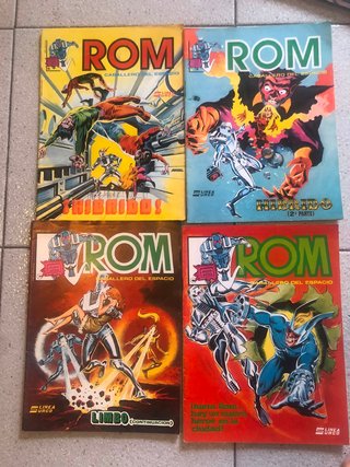 Colección ROM Caballero del Espacio 1-8 1983