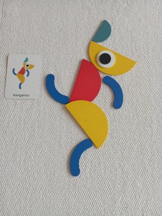 Puzzle MONTESSORI. Shapes Puzzle