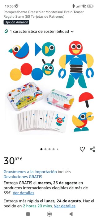 Puzzle MONTESSORI. Shapes Puzzle