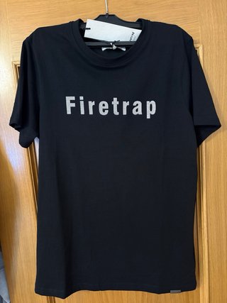 Camiseta Firetrap Negra Talla S