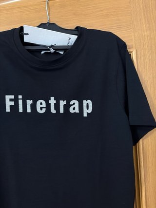 Camiseta Firetrap Negra Talla S