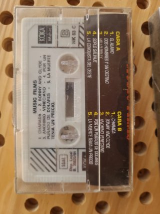 2 Casetes Música Películas Bandas Sonoras