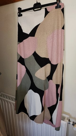 Original !! Falda larga estampada talla única