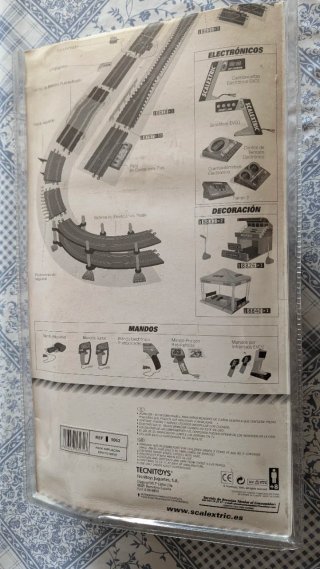 Scalextric Rectas y Curvas Efecto Nieve ref. 9062