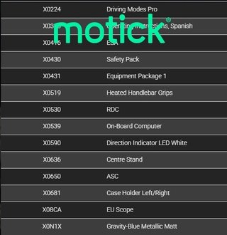 BMW F 800 GT (2 MALETAS + 2 PACKS)