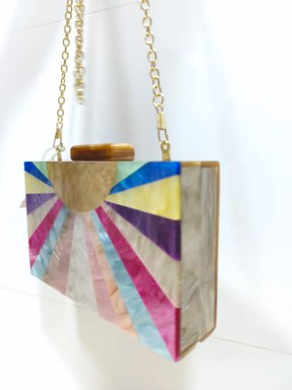 Bolso Clutch Fiesta borsa será bolso festa