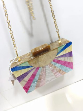 Bolso Clutch Fiesta borsa será bolso festa