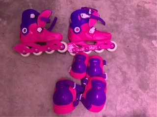 Patines en línea para niña. Talla 32-34