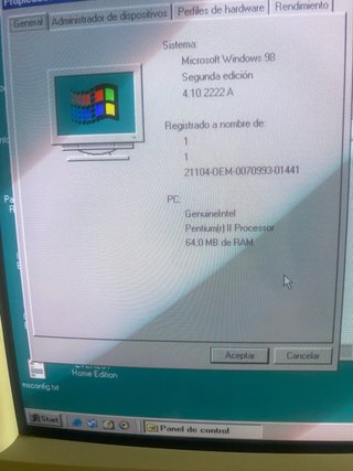 Ordenador IBM Personal Computer 300PL