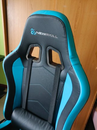 Silla Gamer Newskill Negra y Azul