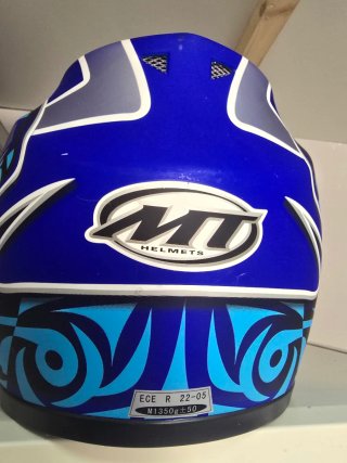 Casco Moto MT Helmets Imola 111 Azul