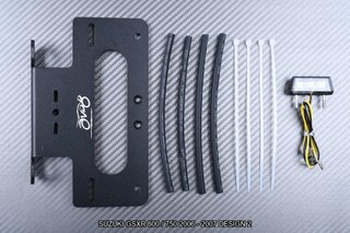 Portamatrículas SUZUKI GSXR 600 / 750 2006 - 2007