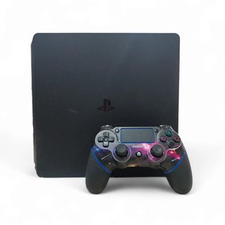 CONSOLA SONY PS4 SLIM 500GB + MANDO GENERICO + CABLES