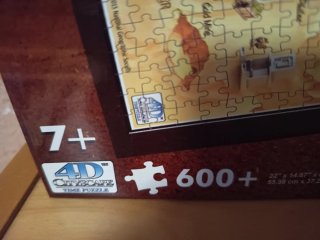 Puzzle 4D Antiguo Egipto 600 piezas