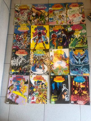 Lote 26 Cómics Nuevos Titanes - Ediciones Zinco