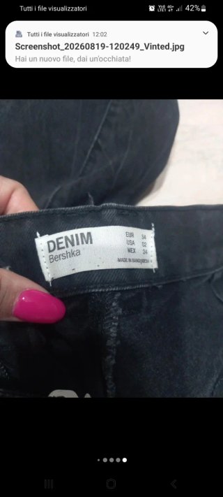 Set 2 pantaloni donna Bershka