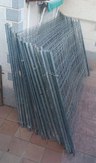Vallas de obra metálicas