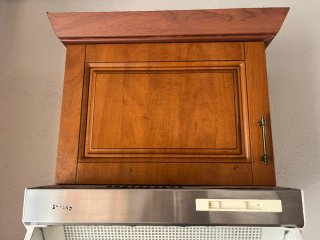 Mueble de cocina rústico madera y encimera
