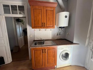 Mueble de cocina rústico madera y encimera